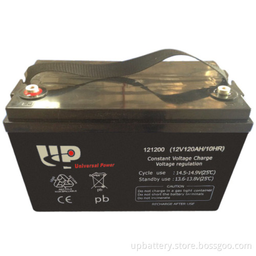 Solar Battery Deep Cycle Lead Acid Battery 12V 120ah